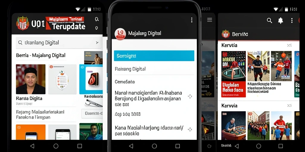 Antarmuka aplikasi BARU01 yang modern dan user-friendly.